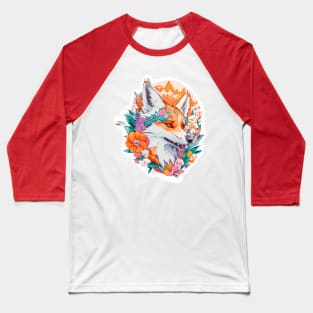 Fox art Baseball T-Shirt